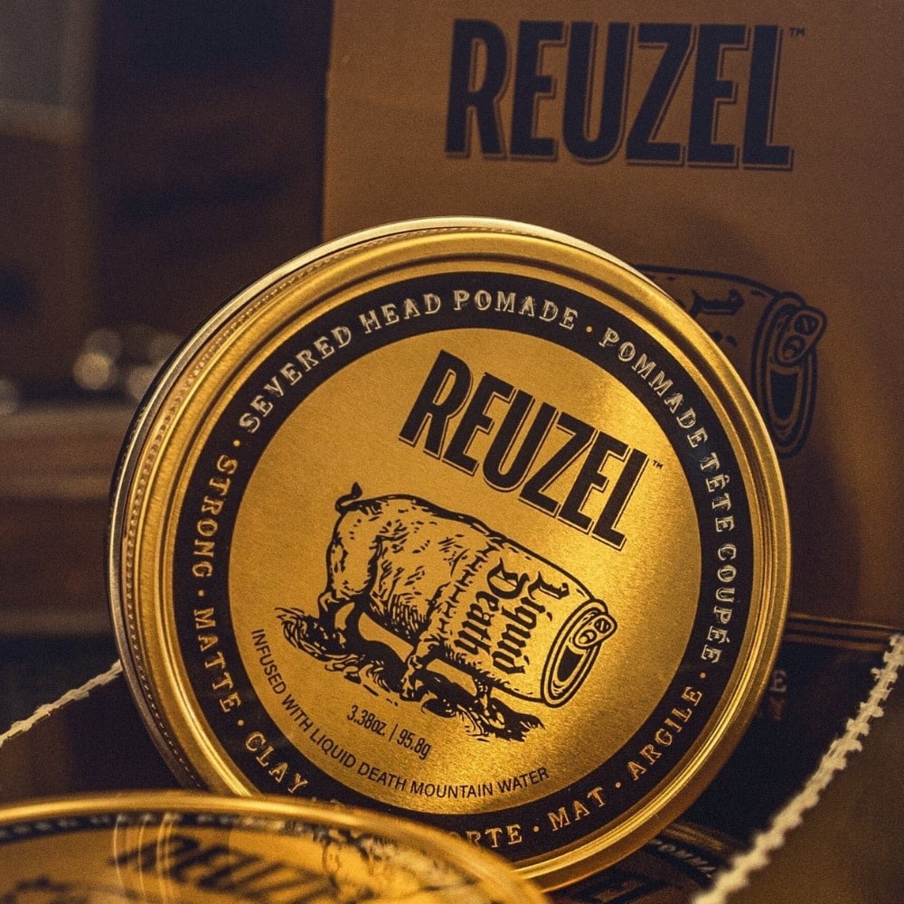 Pommade d'argile "Severed Head Pomade" - Tenue forte, fini mat (95.8g/3.38oz)