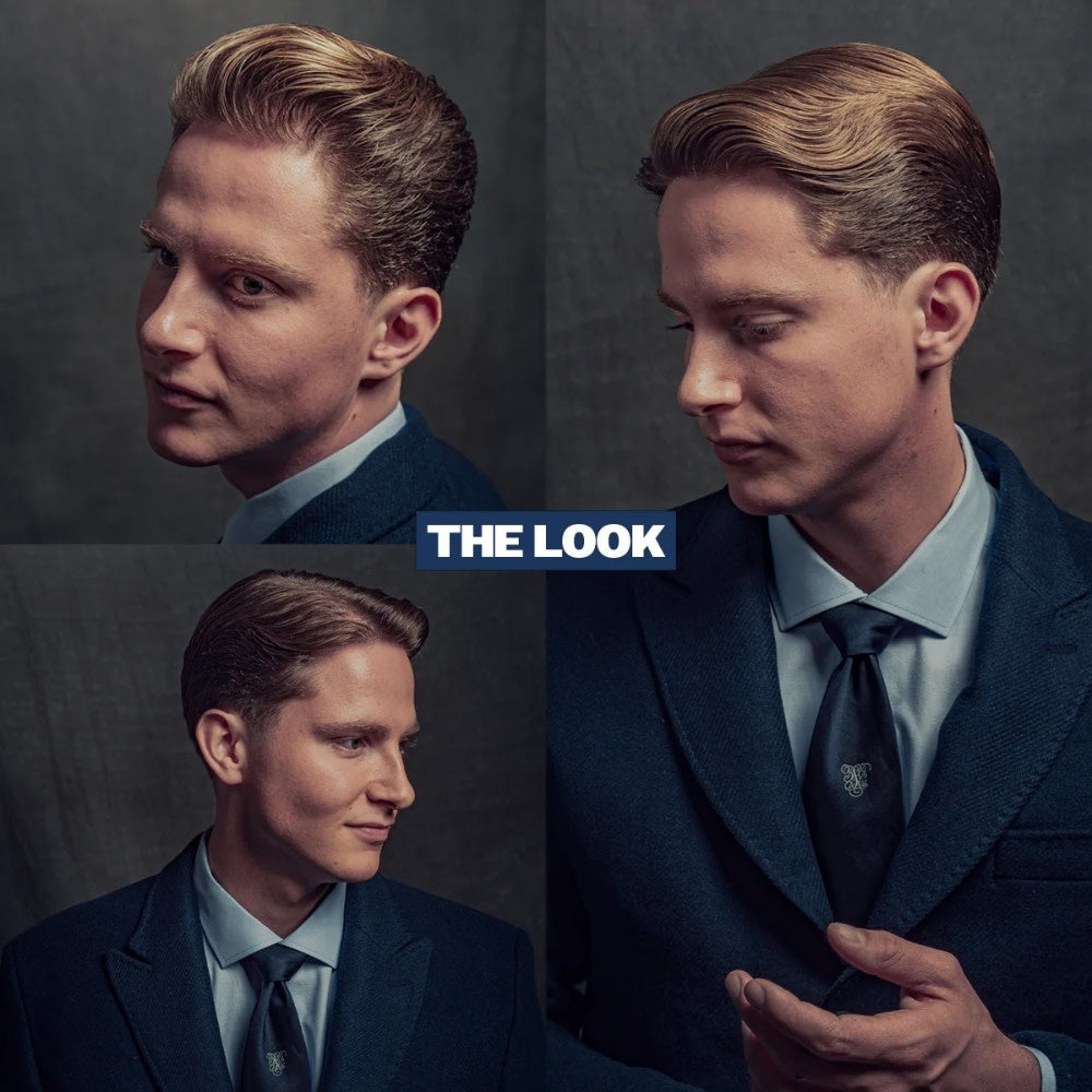 Pommade de fibre "Fiber Pomade" - Tenue ferme et flexible, fini naturelle (Navy)