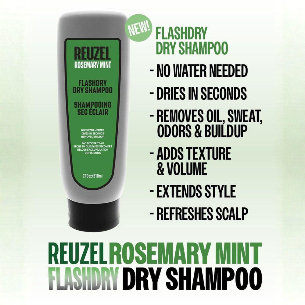 Shampoing sec éclair "Rosemary Mint Flashdry Dry Shampoo"
