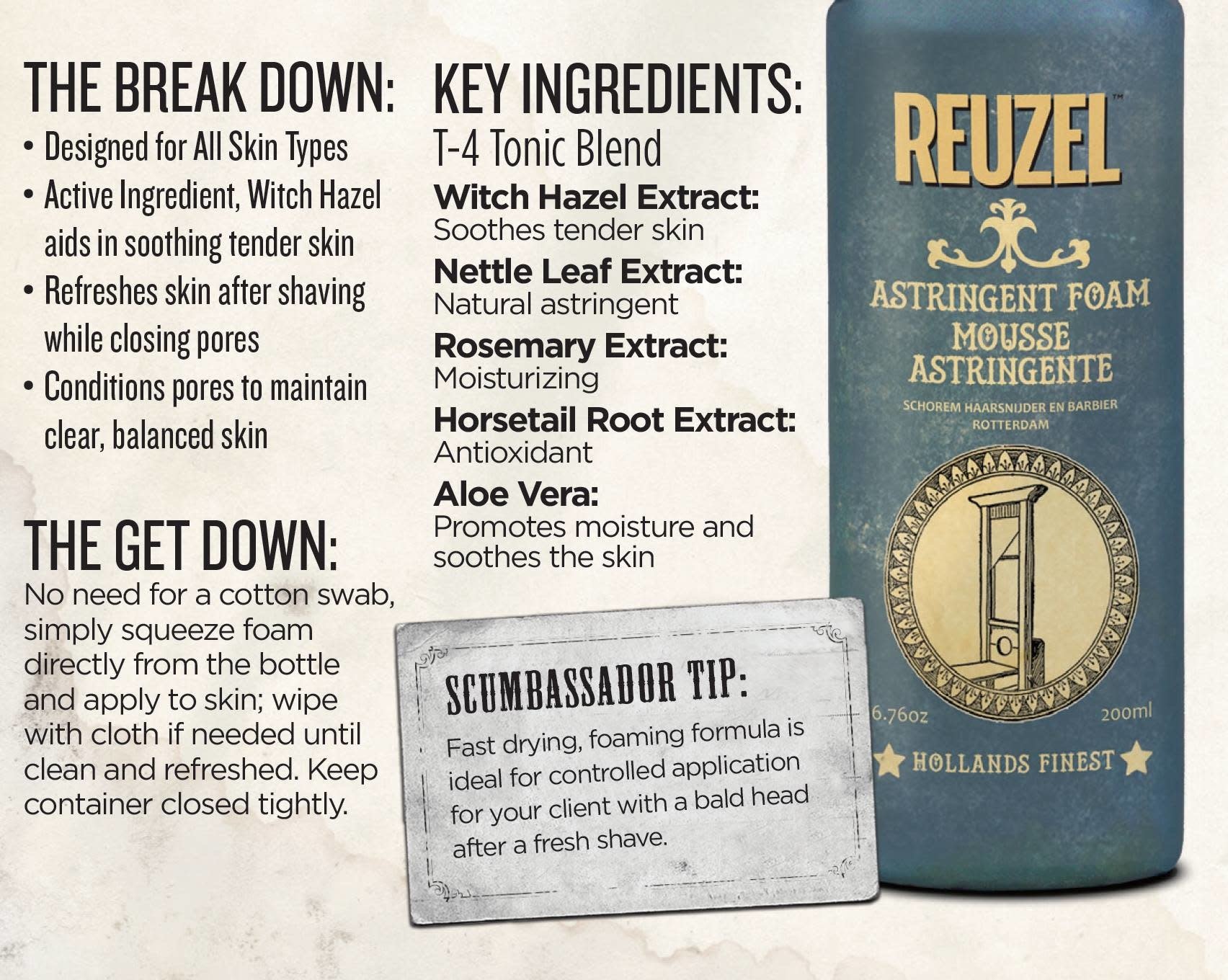 Mousse Astringente (200ml/6.76oz)