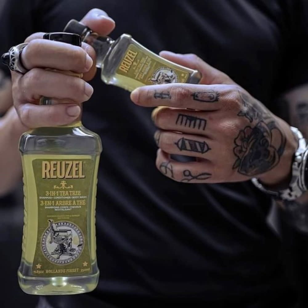 Shampoing et revitalisant "3-in-1 Tea Tree" - Pour le cuir chevelu, la peau et les cheveux