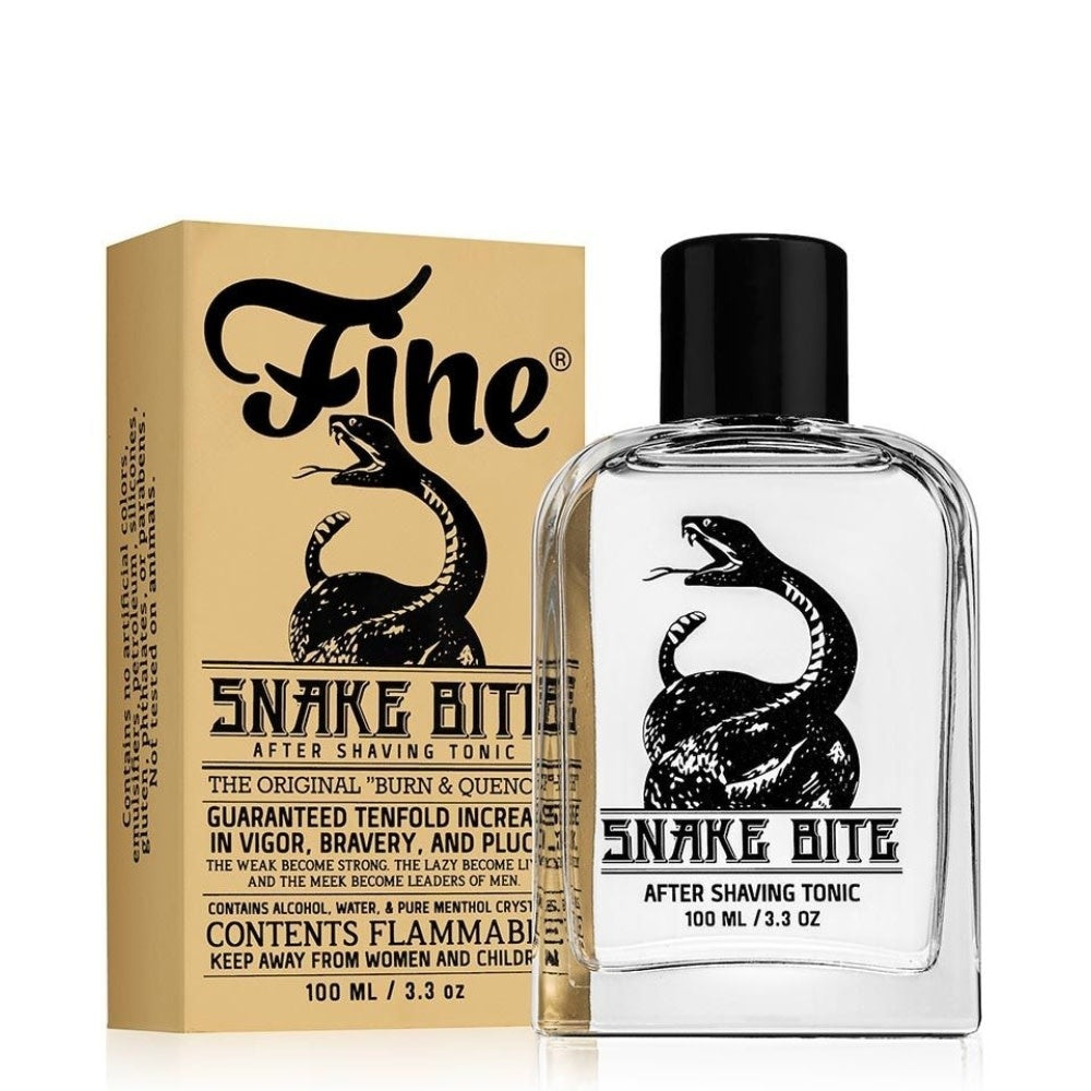 Fine Accoutremants - Tonique après-rasage "Snake Bite After Shaving Tonic" (100ml/3.3oz)