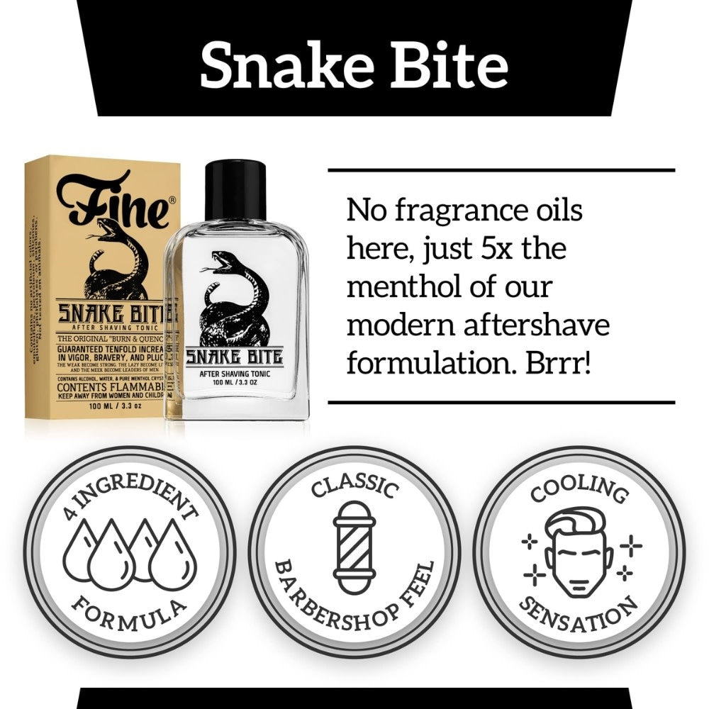 Snake Bite After Shaving Tonic (100ml/3.3oz)
