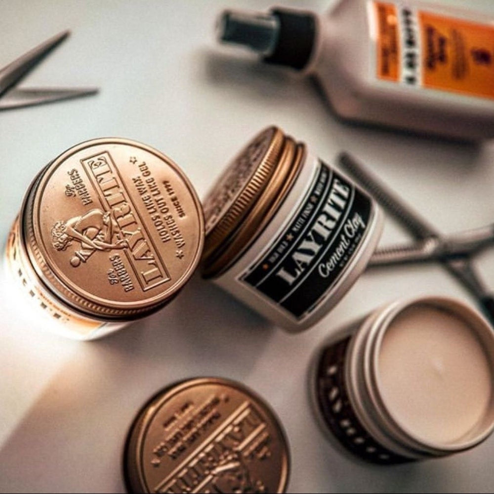 Layrite Deluxe - Pâte d'argile "Cement Clay" - Tenu forte, fini mat