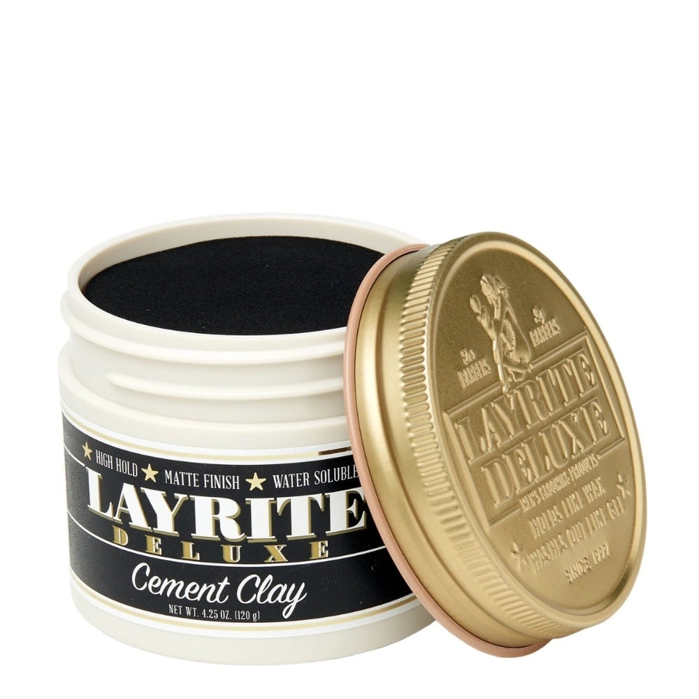 Layrite Deluxe - Pâte d'argile "Cement Clay" - Tenu forte, fini mat
