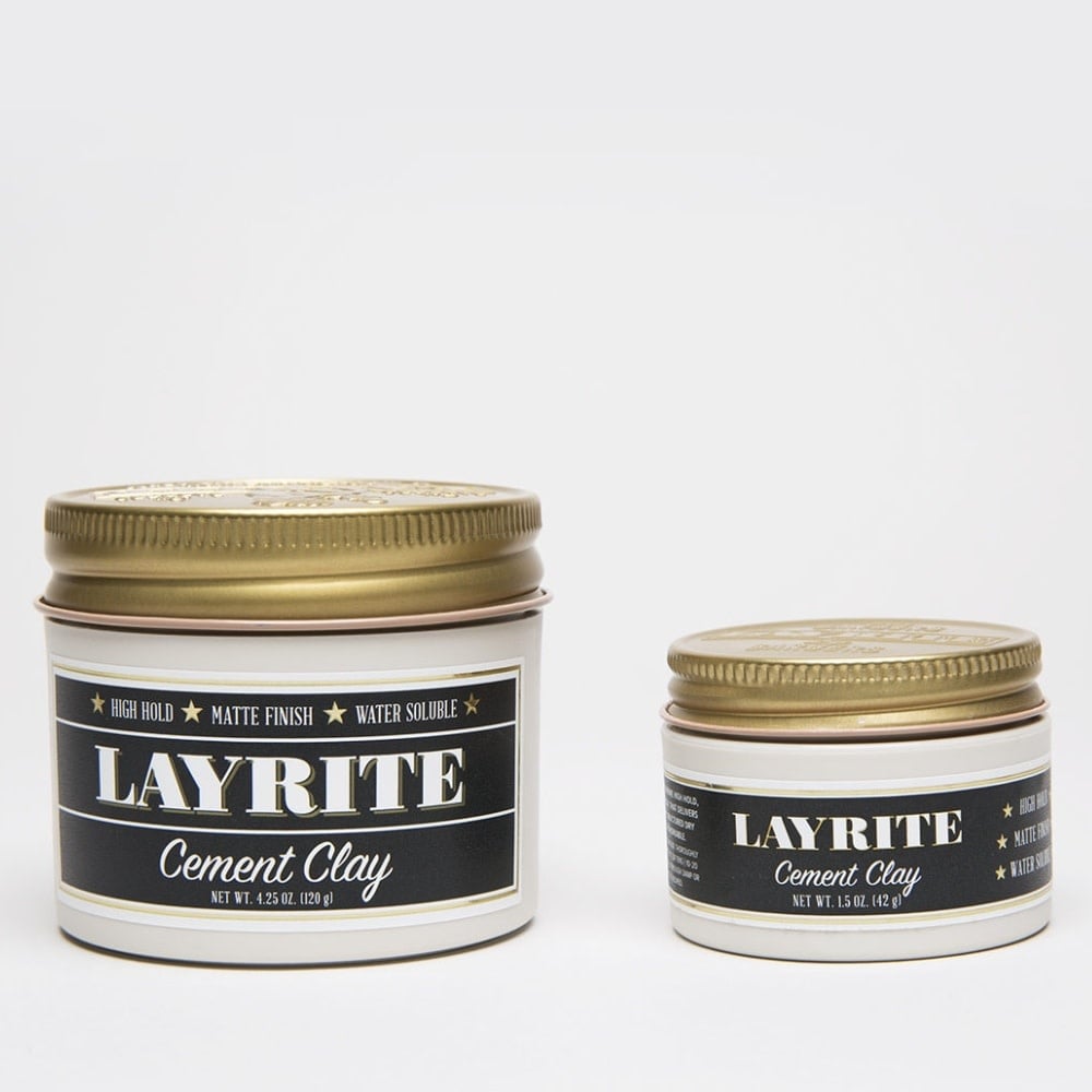 Layrite Deluxe - Pâte d'argile "Cement Clay" - Tenu forte, fini mat