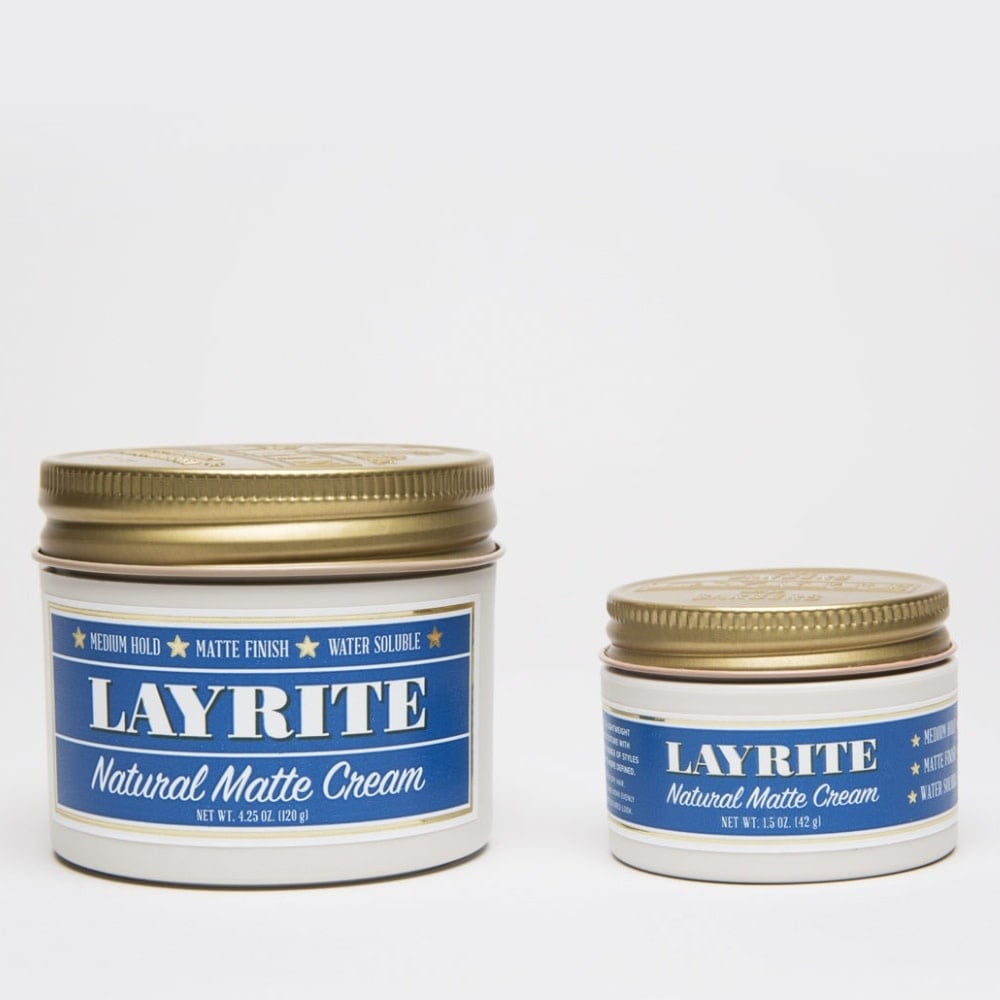 Layrite Deluxe - Crème "Natural Matte Cream" - Tenue moyenne, fini mat