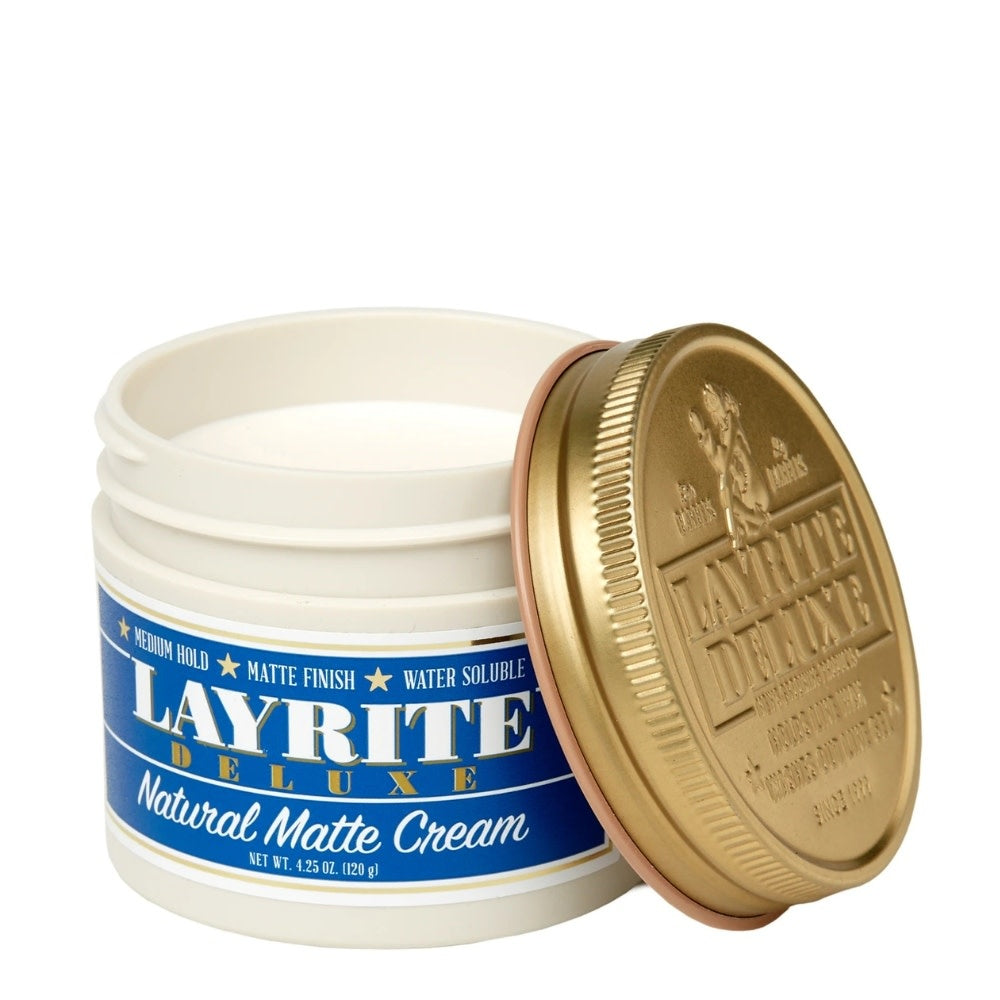 Layrite Deluxe - Crème "Natural Matte Cream" - Tenue moyenne, fini mat