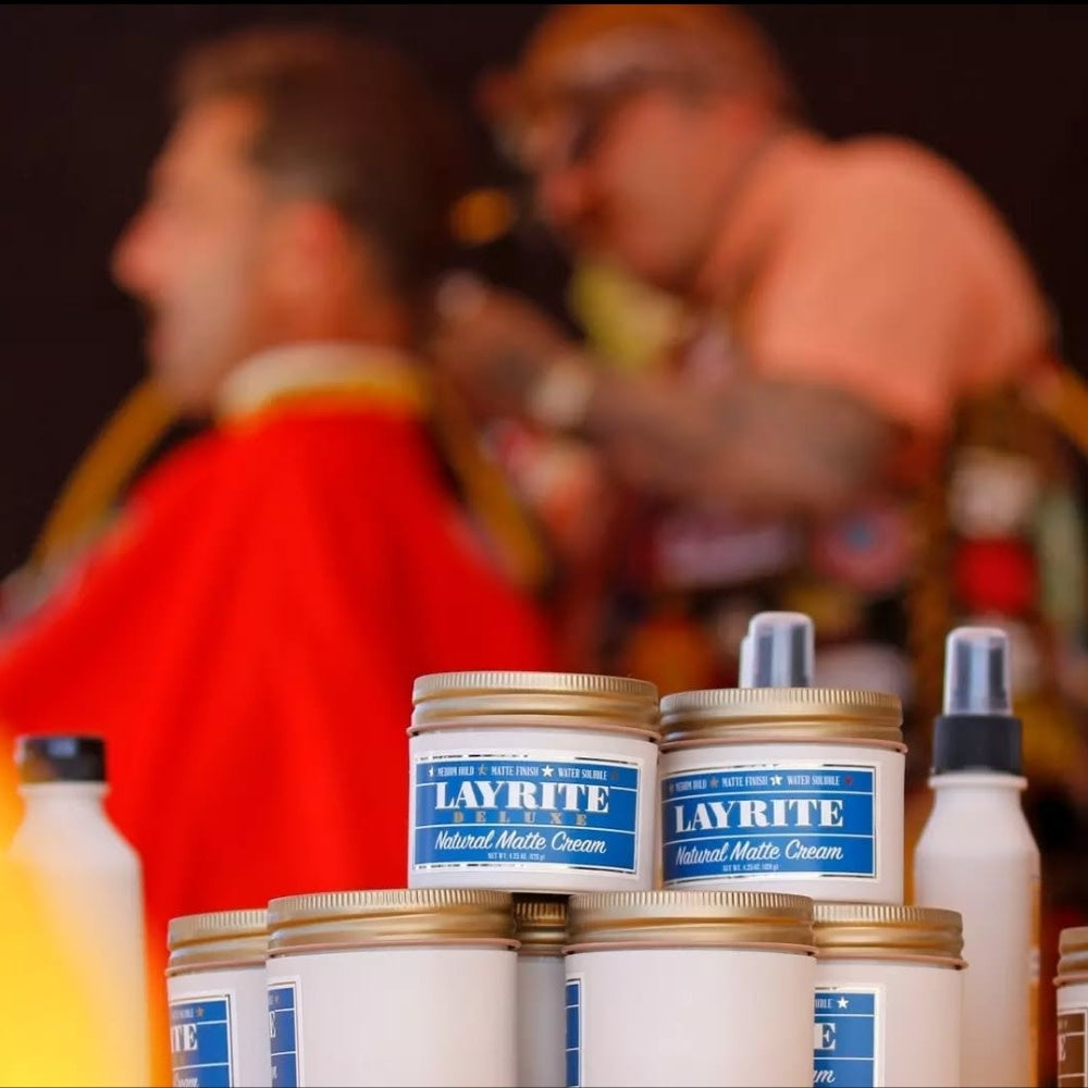 Layrite Deluxe - Crème "Natural Matte Cream" - Tenue moyenne, fini mat