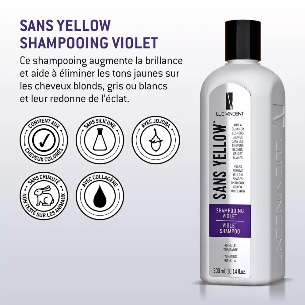 Sans Yellow Violet Shampoo