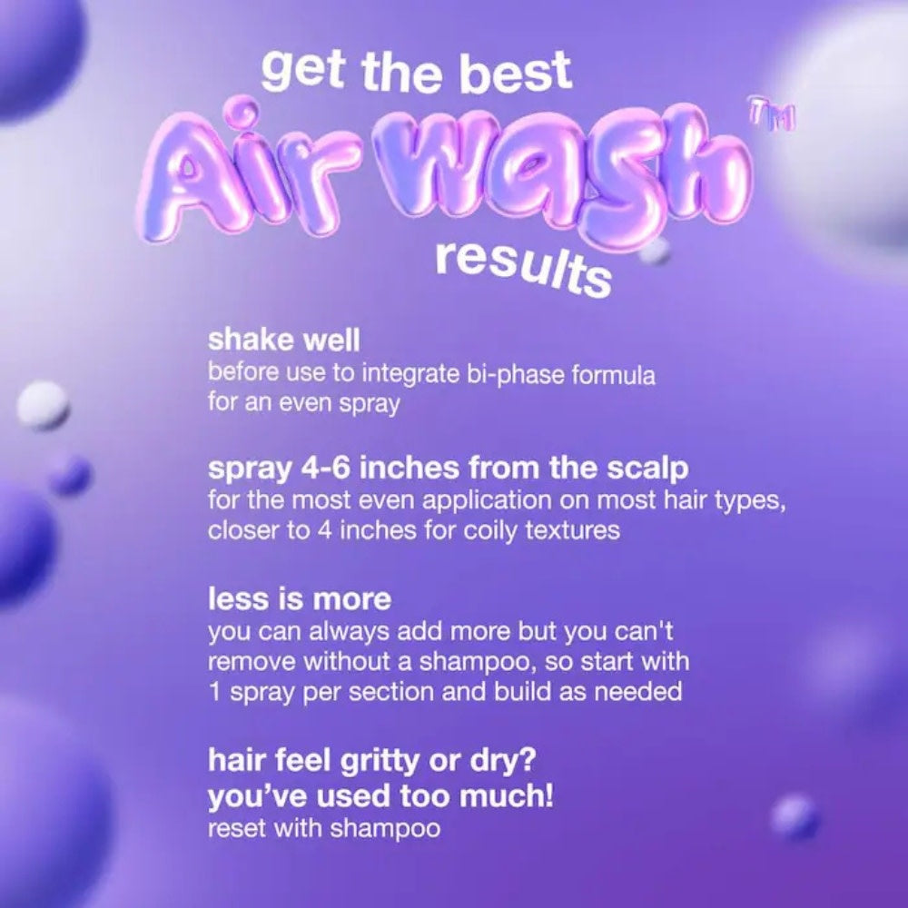 AirWash Non-Aerosol Dry Shampoo (118ml/4.0oz)