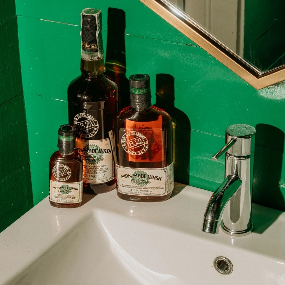 Nettoyant 3 en 1 barbe, cheveux et corps "Spiced Vanilla"