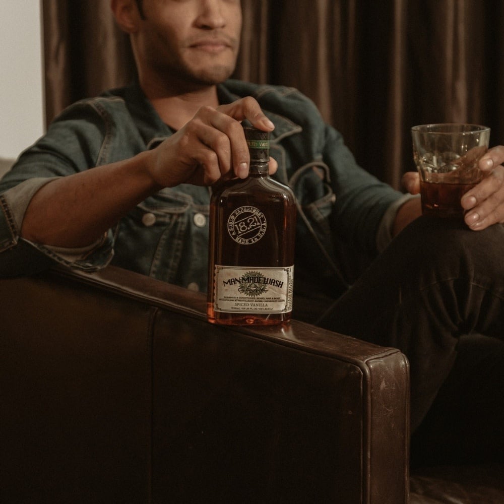 Nettoyant 3 en 1 barbe, cheveux et corps "Spiced Vanilla"