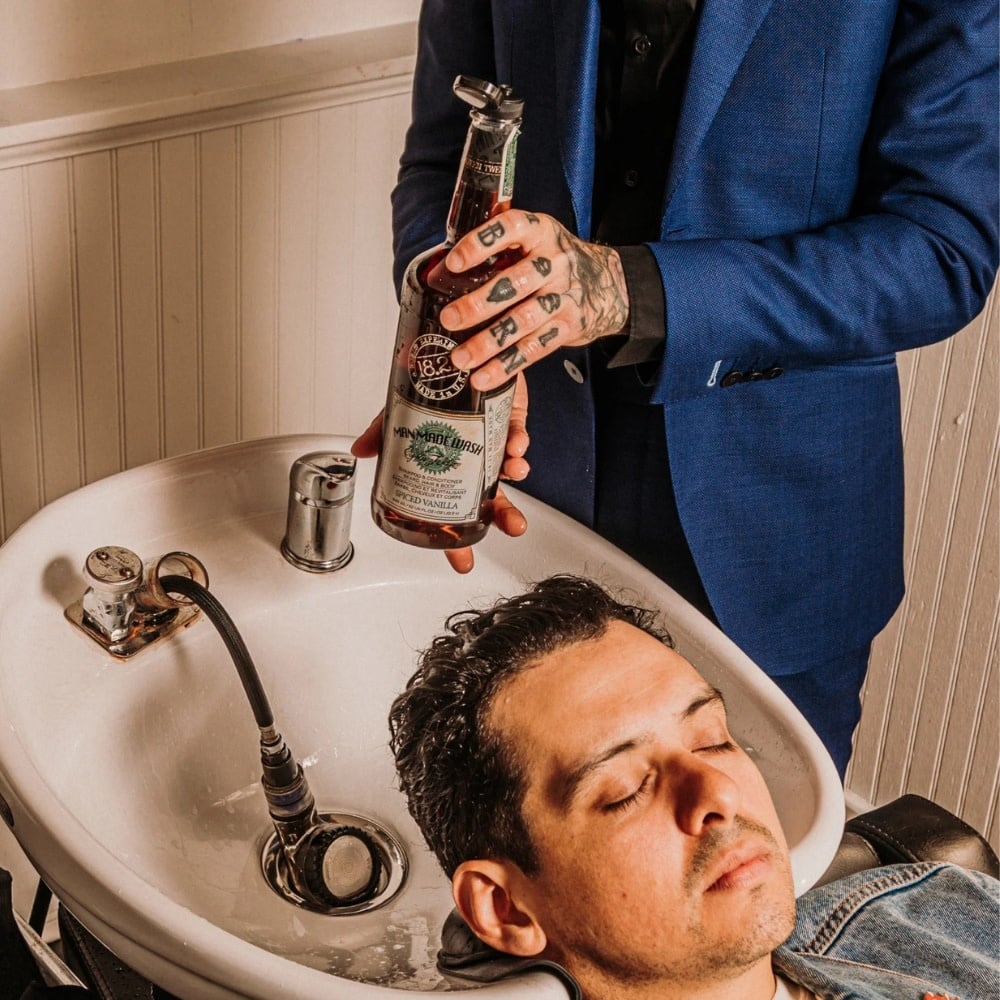 Nettoyant 3 en 1 barbe, cheveux et corps "Spiced Vanilla"