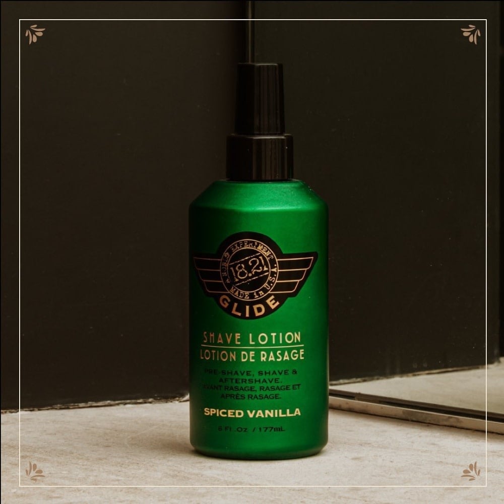 18.21 Man Made - Lotion de rasage formule hydratante avec Aloe Vera et Jojoba Biologique "Spiced Vanilla" - Claire, Doux et précis