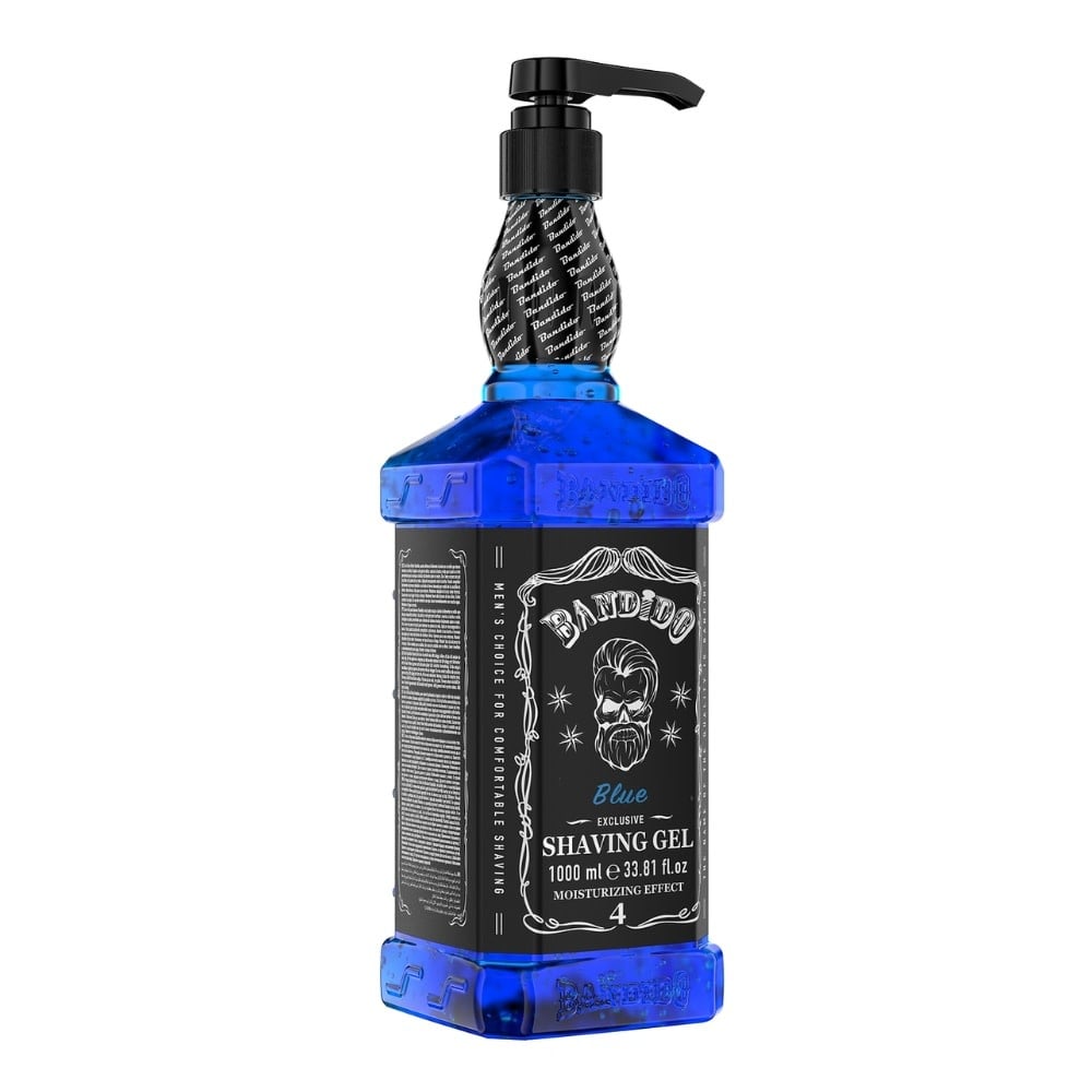 Gel de rasage hydratant "Blue Shaving Gel" - Pour tous types de peaux (1000ml/33.8oz)