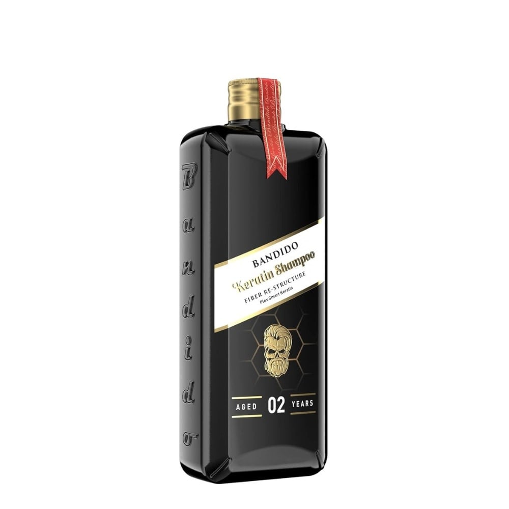 Shampoing restructurant à la kératine "Keratin Shampoo" - Pour tous types de cheveux (350ml/11.8oz)