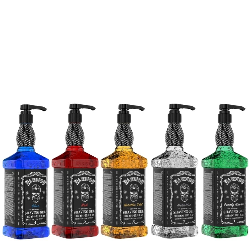 Gel de rasage hydratant "Blue Shaving Gel" - Pour tous types de peaux (1000ml/33.8oz)