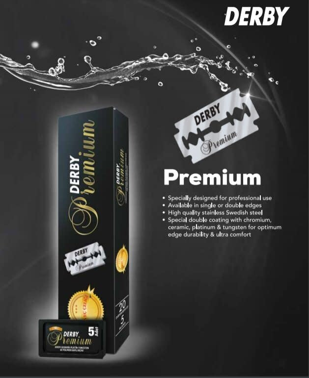 Derby - Premium Double Edge Razor Blades (5 Blades)