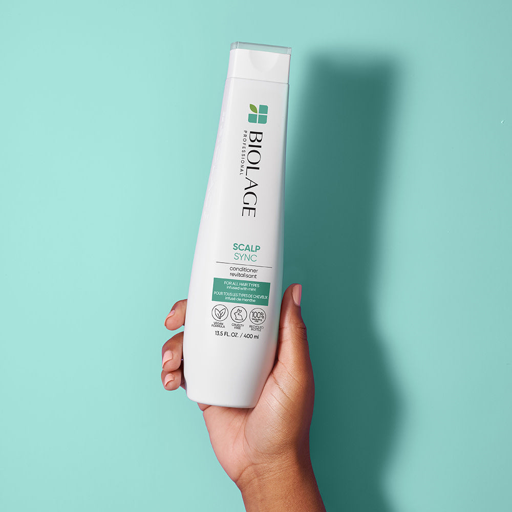Revitalisant "ScalpSync Cooling Mint" - Pour tous les types de cheveux