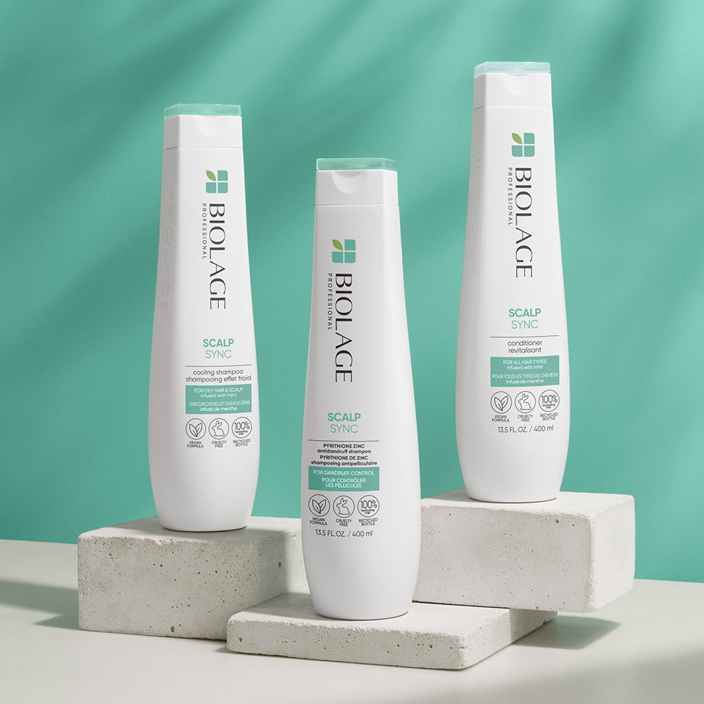 Shampoing menthe fraîcheur "ScalpSync" - Pour cheveux et cuir chevelu gras