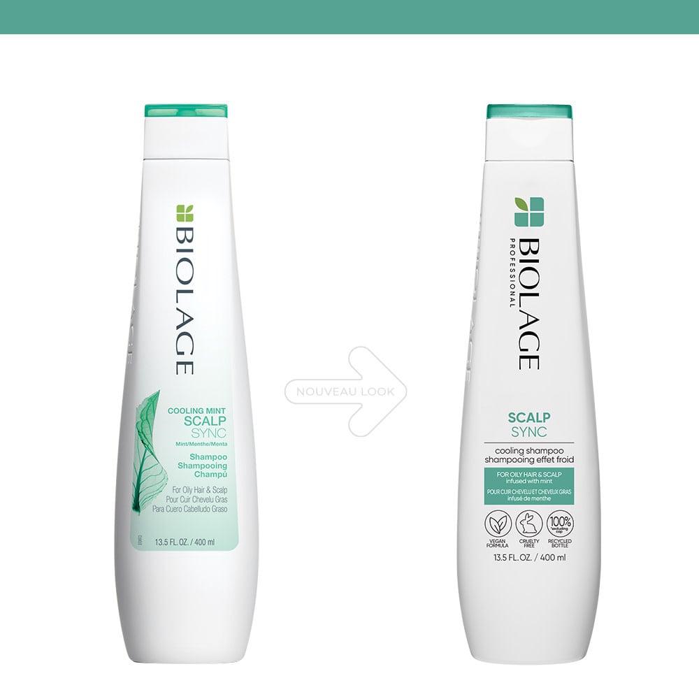 Shampoing menthe fraîcheur "ScalpSync" - Pour cheveux et cuir chevelu gras