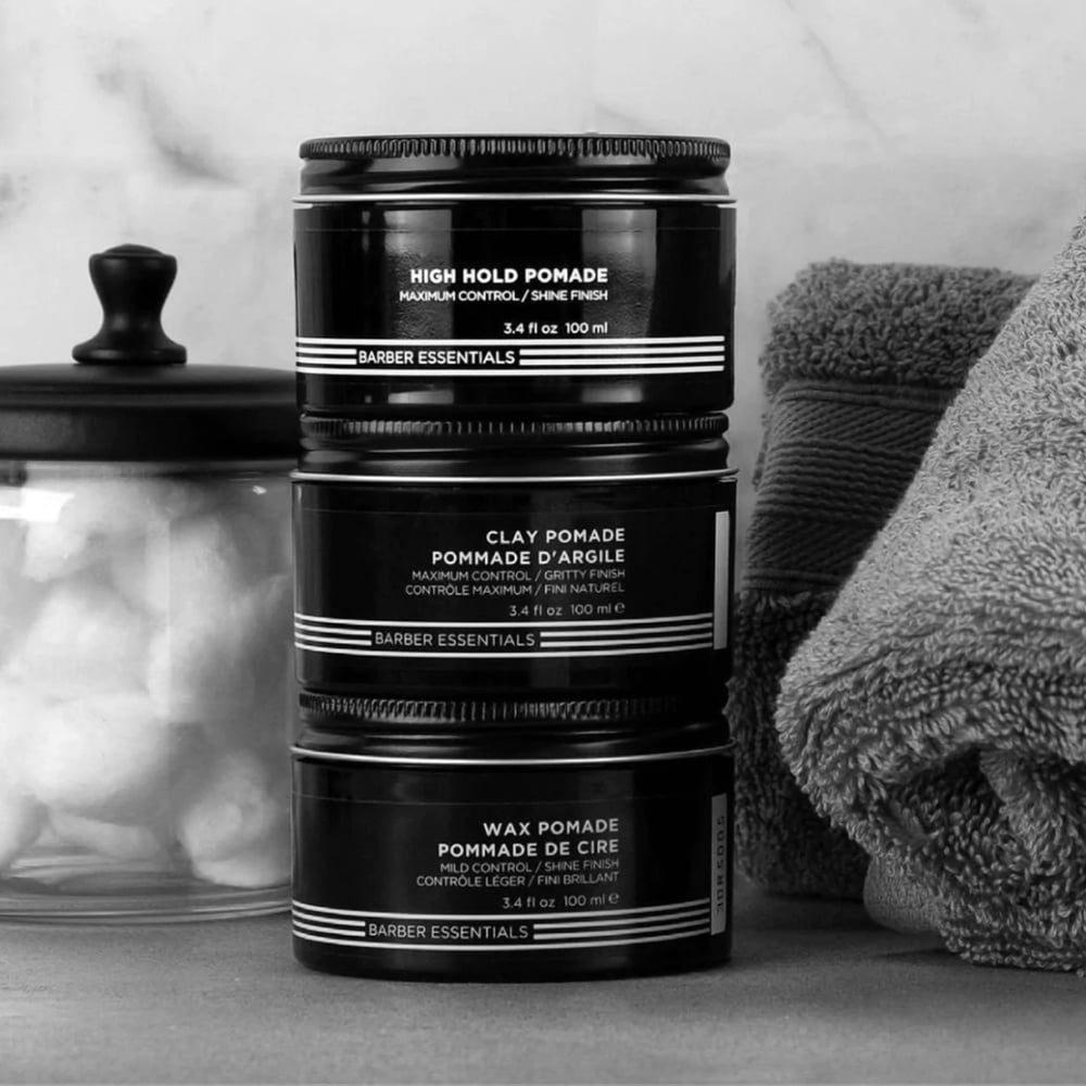 Pommade d'argile "Clay Pomade" - Tenue maximal, fini naturel (100ml/3.4oz)