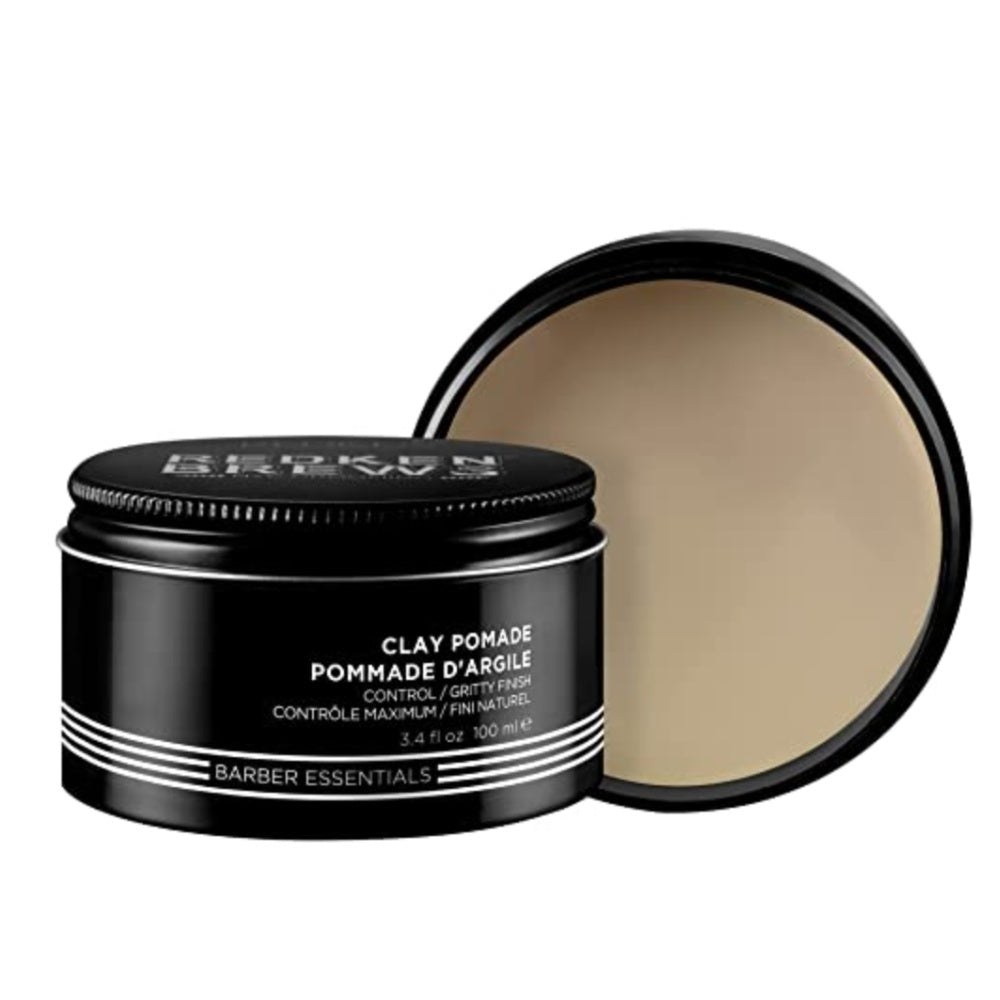 Pommade d'argile "Clay Pomade" - Tenue maximal, fini naturel (100ml/3.4oz)