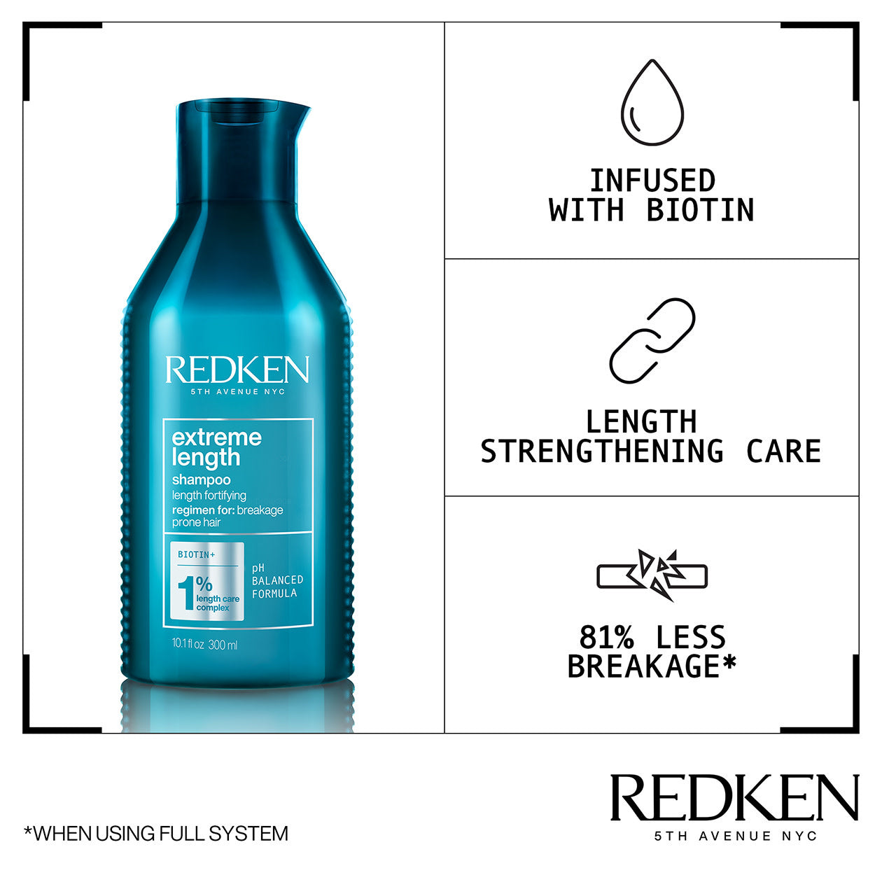 Extreme Length fortifying shampoo