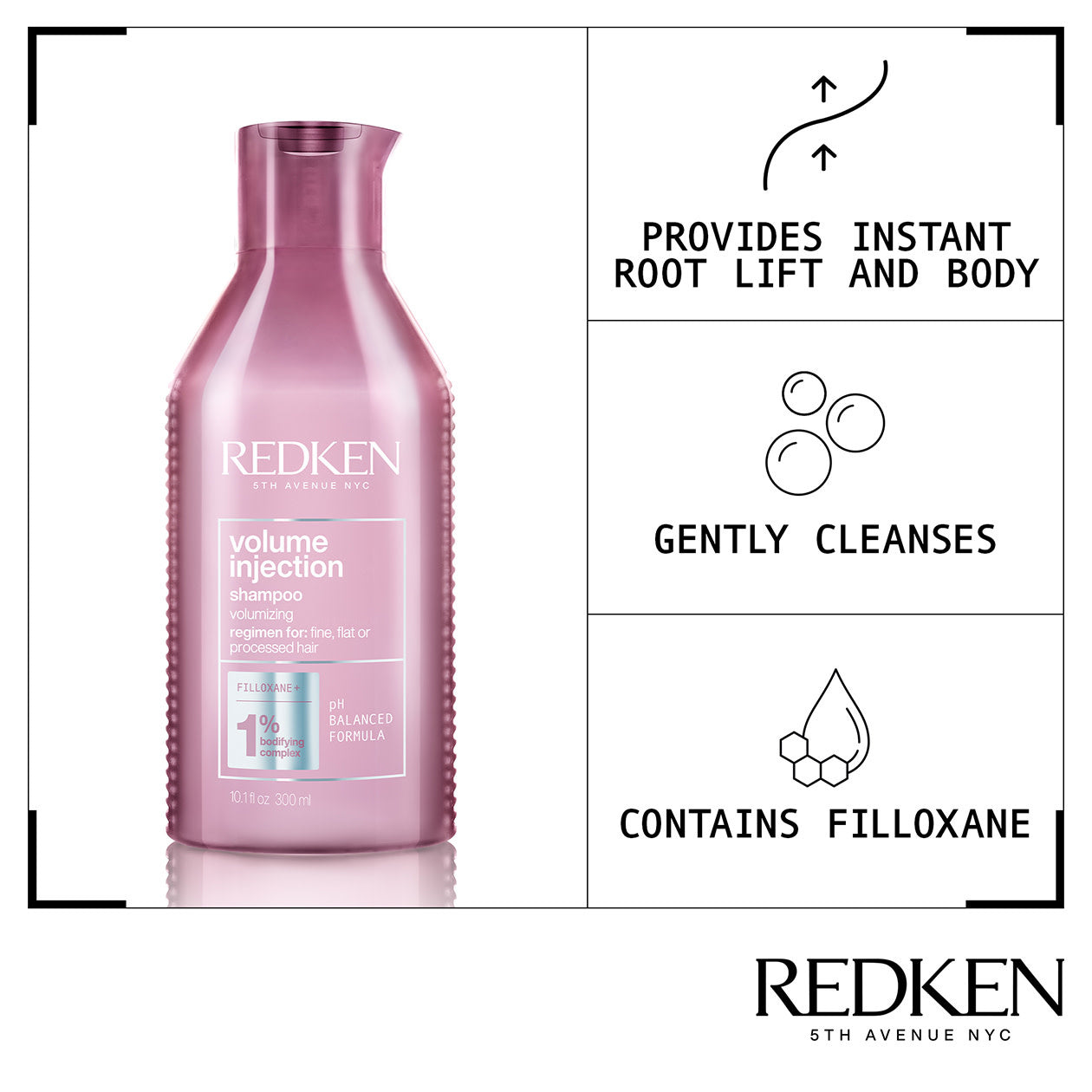 Injection Volume volumizing Shampoo