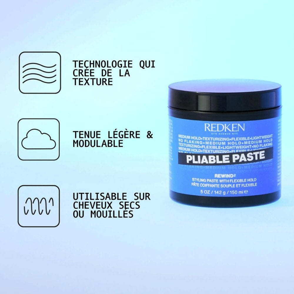 Pâte coiffante "Pliable Paste" (150ml/5.0oz)