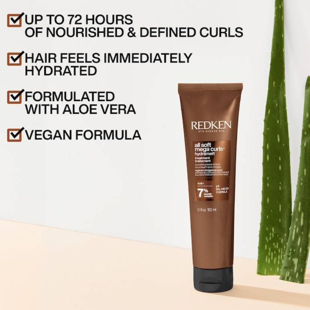 All Soft Mega Curls Hydramelt Leave-in Nourishing Treatment (150ml/5.1oz)