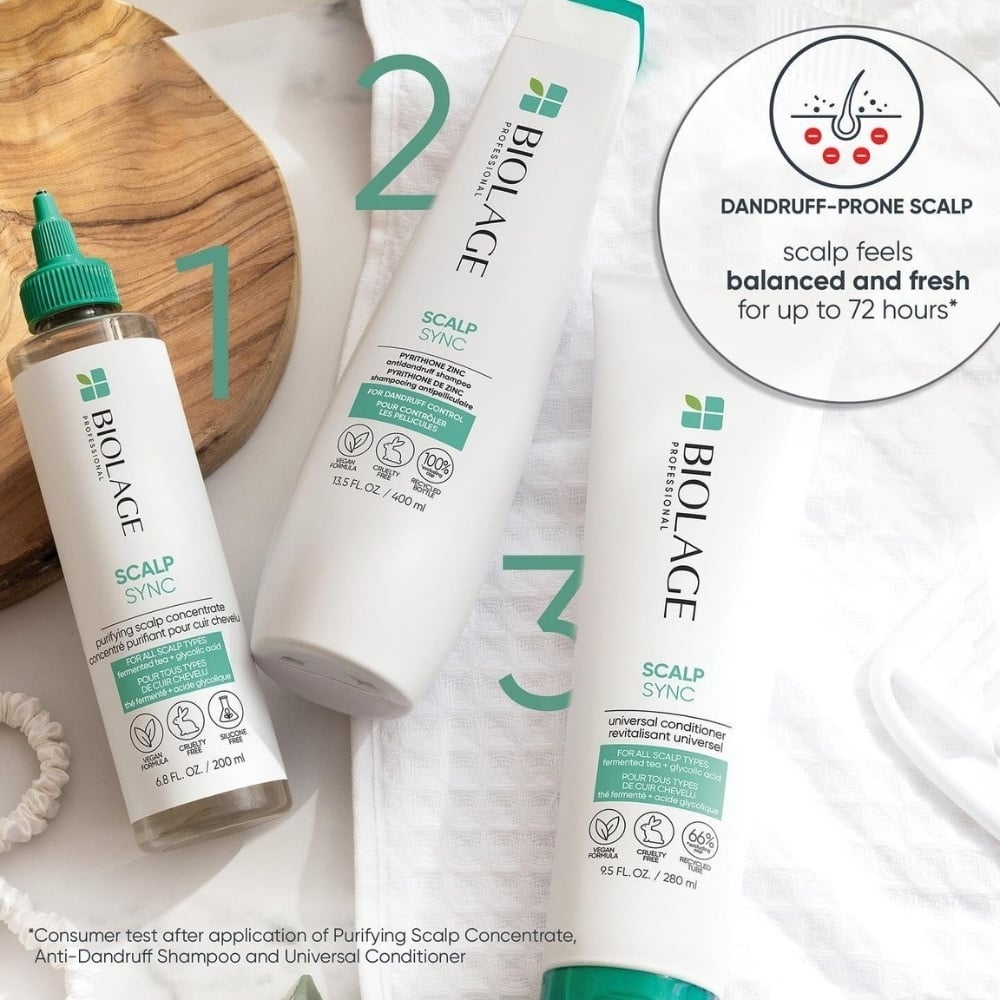 Shampoing antipelliculaire "Scalp Sync" - Pour le contrôle des pellicules