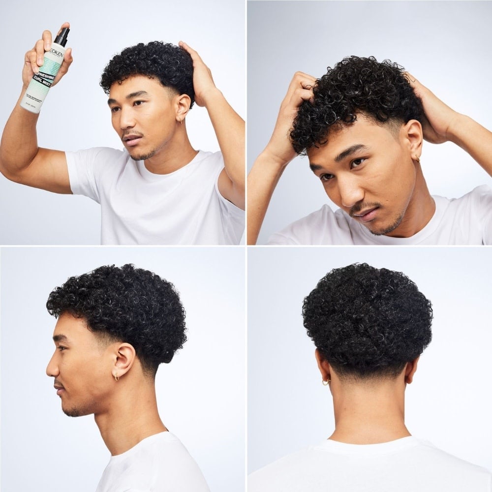 Refreshing Curl Mist up to 7 Days - With Squalane + Jojoba Oil (250ml/8.5oz)