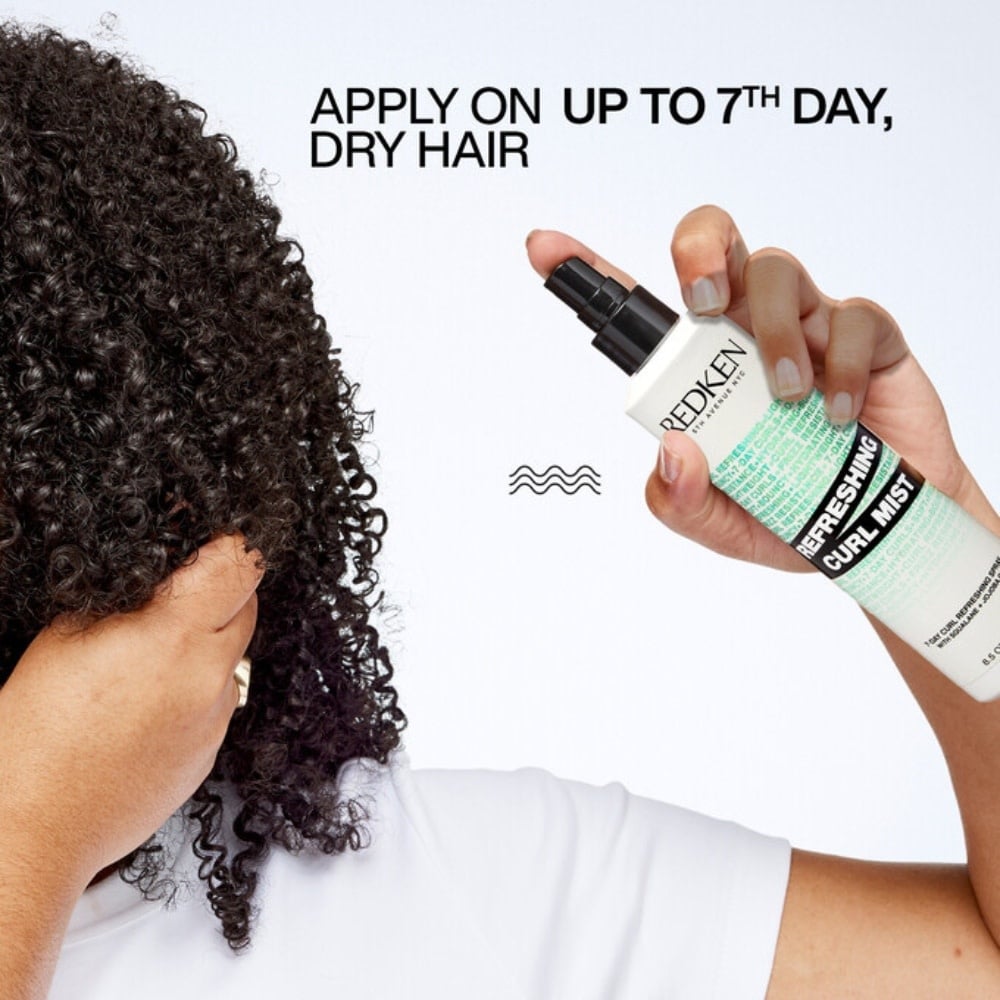 Refreshing Curl Mist up to 7 Days - With Squalane + Jojoba Oil (250ml/8.5oz)