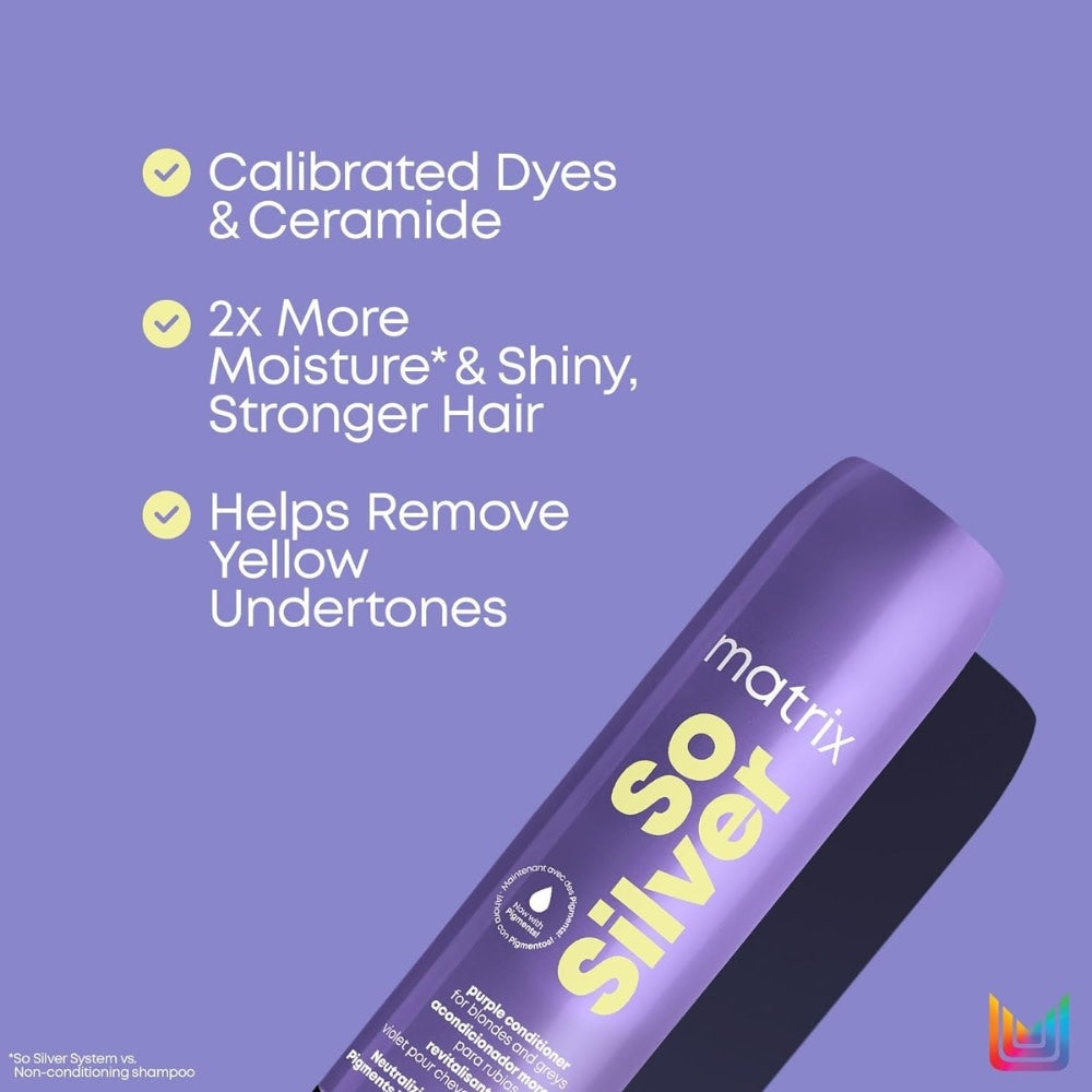 Revitalisant violet "So Silver" pigments neutralisants