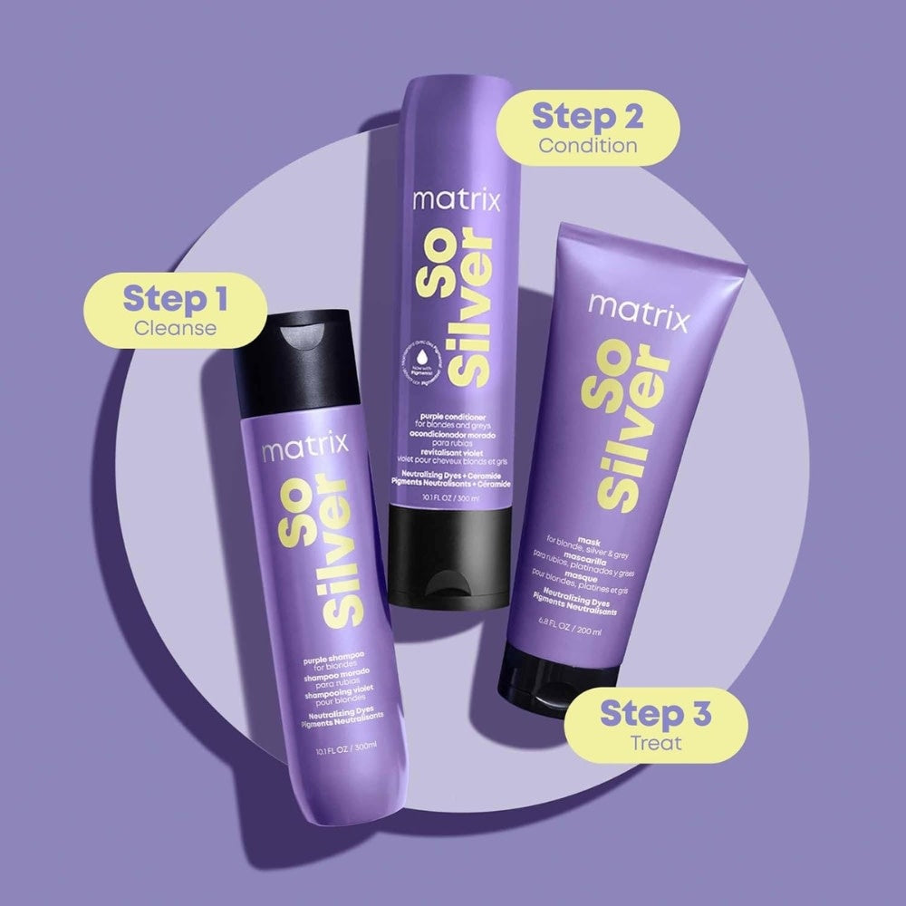Revitalisant violet "So Silver" pigments neutralisants
