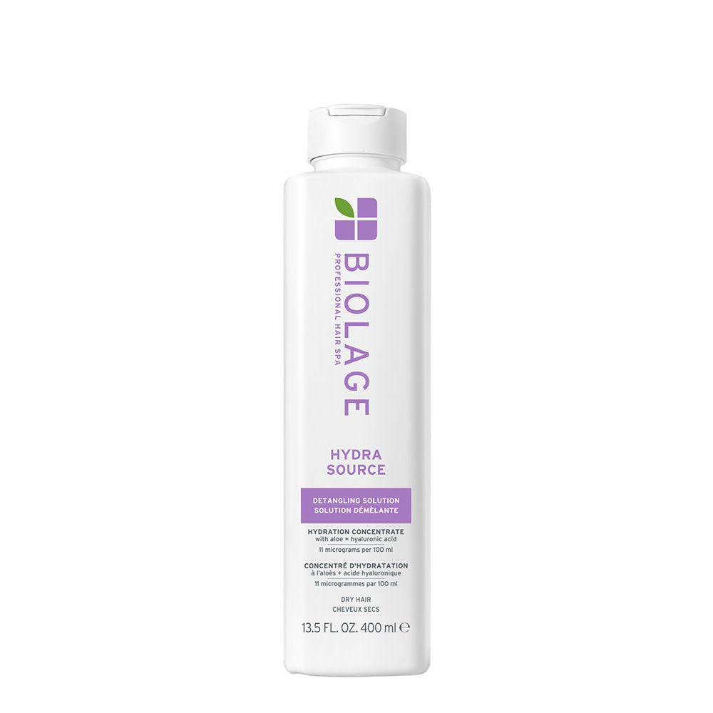 Solution démêlante concentré d'hydratation "Hydra Source"