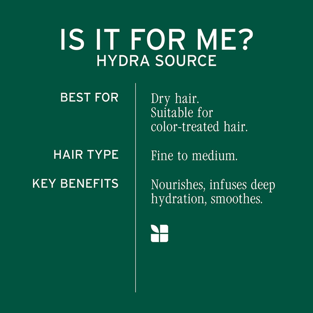 Solution démêlante concentré d'hydratation "Hydra Source"