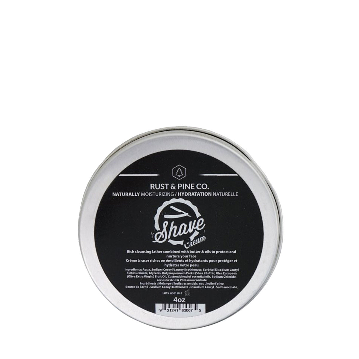 Crème à raser (118ml/4.0oz)