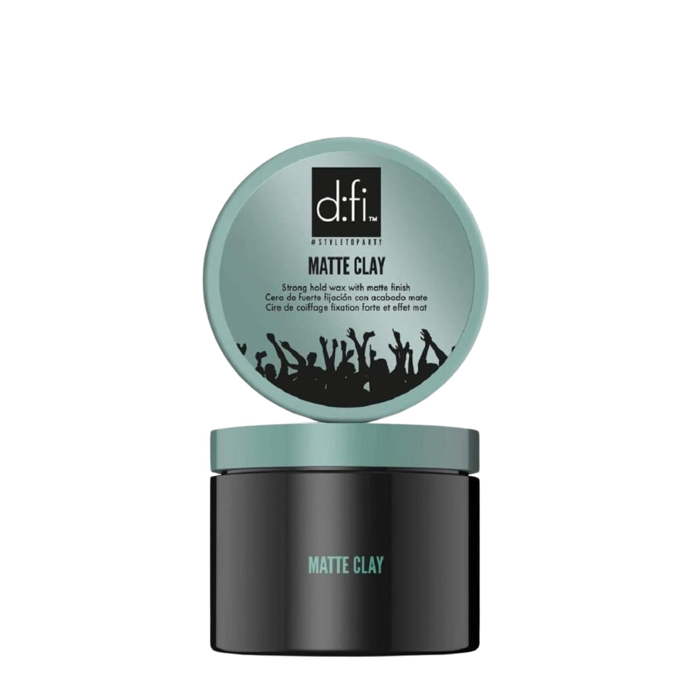 D:FI - Cire de coiffage "Matte Clay" - Fixation forte et effet mat