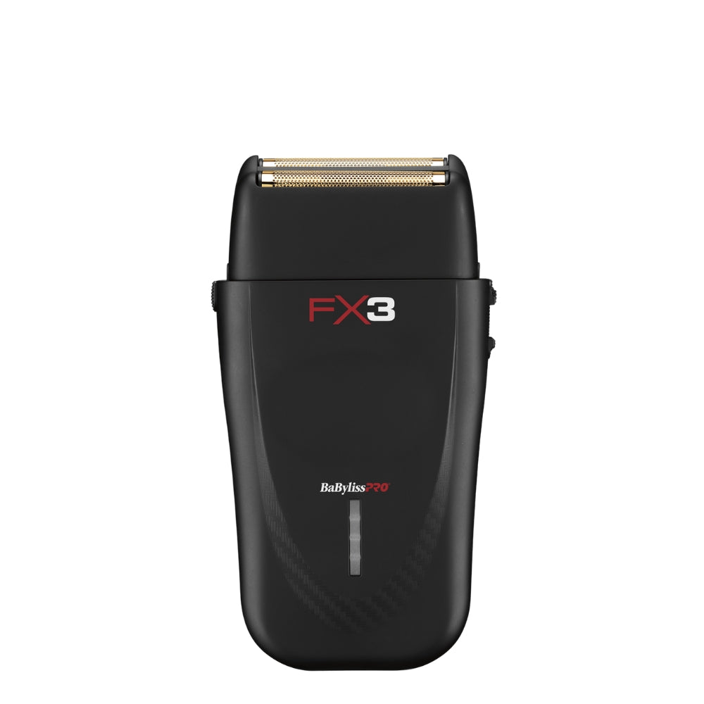 BaByliss PRO - Rasoir sans fil à double lames haute vitesse "FXX3SB" avec moteur Ferrari de 3e génération - Noir