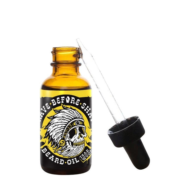 Huile à barbe "Teakwood Scent" (30ml/1.0oz)