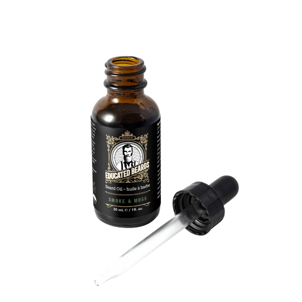Huile à barbe "Smoke and Moss" (30ml/1.0oz)