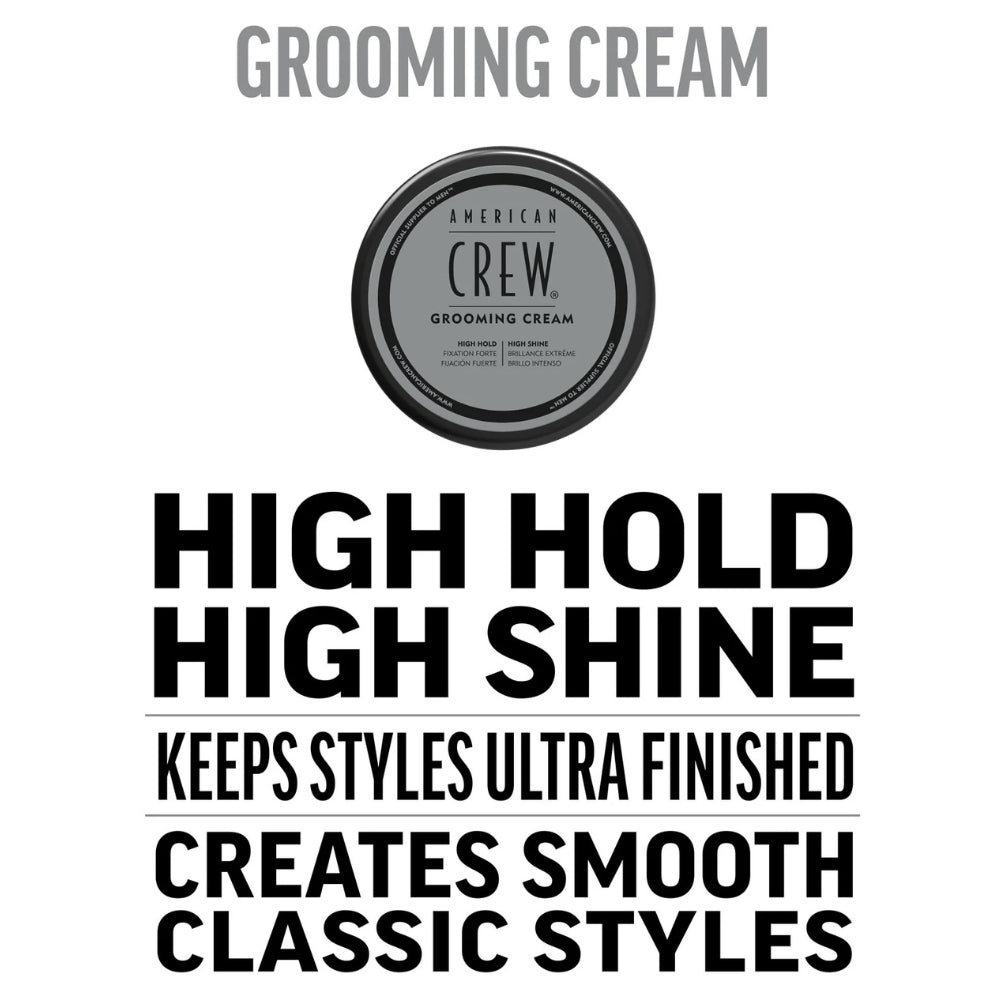 Crème coiffante "Grooming Cream" - Tenue forte et brillance élevé (85g/3.0oz)
