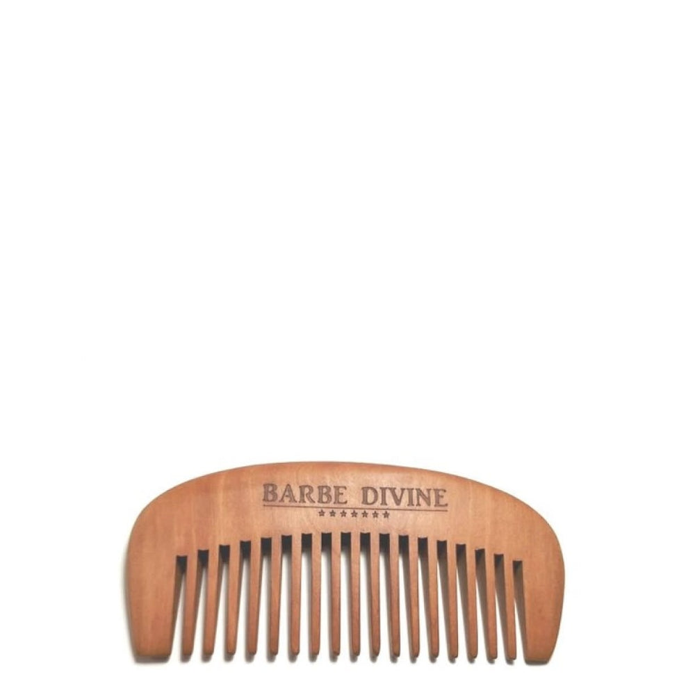 Peigne pour la barbe en bois de Nanmu (12.5cm/4.72")