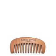 Peigne pour la barbe en bois de Nanmu (12.5cm/4.72")