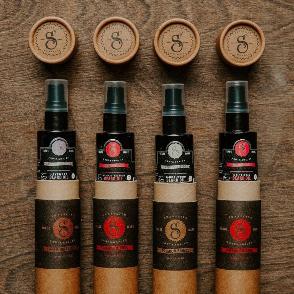 Huile à barbe "Premium Blends Beard Oil" - Safran (30ml/1.0oz)