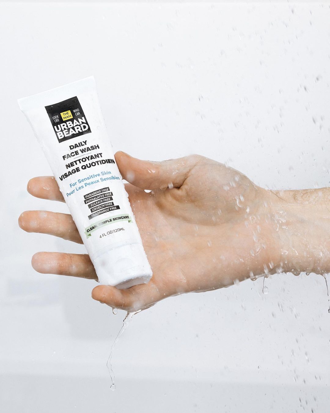 Nettoyant visage quotidien - Pour les peaux sensibles (120ml/4.0oz)