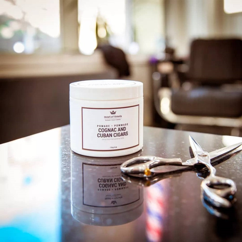 Cognac and Cuban Cigars Molding Pomade - Extra Hold (114g/4.0oz)